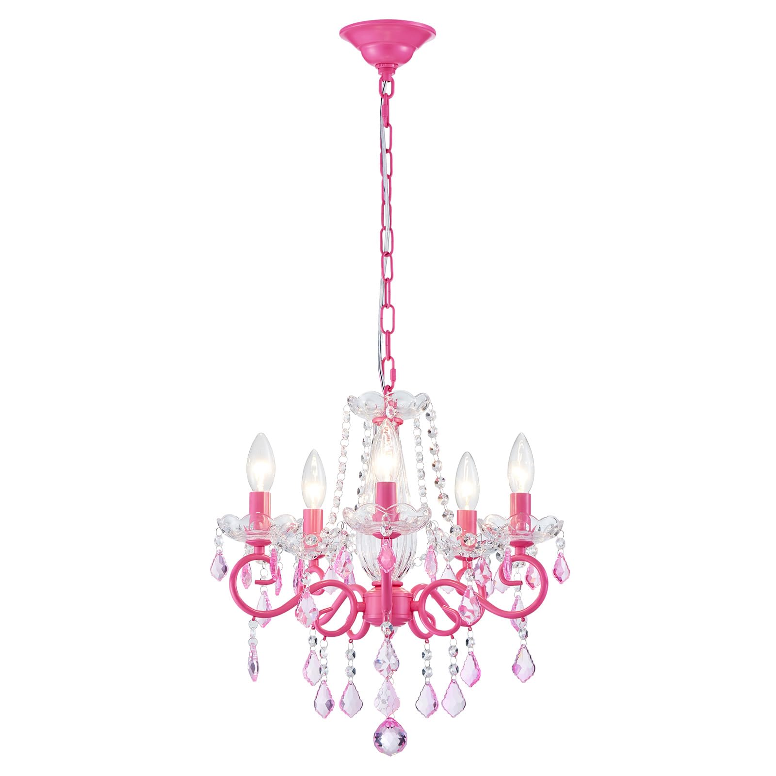 Crystal Chandelier Light Fixture, Modern K9 Crystal Chandelier Dining Room Light Fixture, Crystal Pendant Ceiling Light for Bedroom Modern Lighting Fixture for Living Room Kitchen Island Hallway