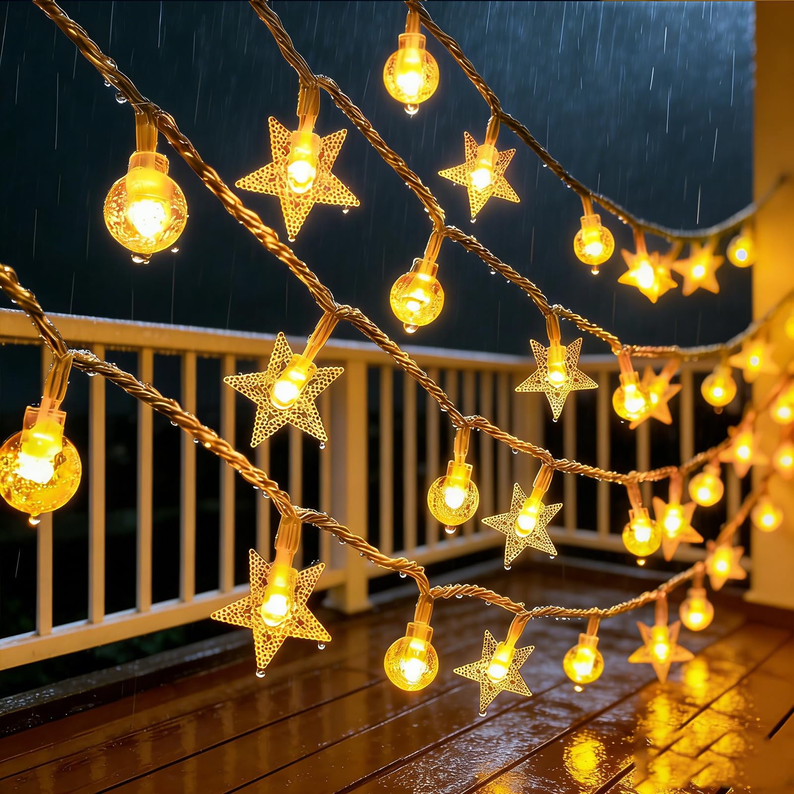 Natural Beach Shell String Light 20FT 40 LED Warm White LED Seashell Fairy Lights,Lights with Battery Operated，Ocean Theme Decor for Bedroom, Party, Wedding, Garden, Patio(Shell)